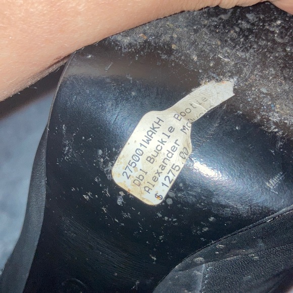 🌟Host Pick🌟Alexander McQueen Double Buckle Booties - Picture 8 of 9